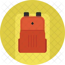 Bolsa para la escuela  Icono