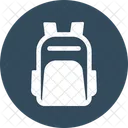 Bolsa para la escuela  Icono