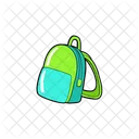 Bolso De Escuela Mochila Pegatina Icono