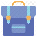 Bolsa para la escuela  Icono