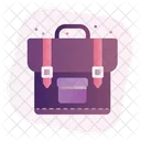 Bolsa para la escuela  Icono