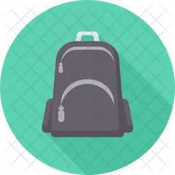 Bolsa para la escuela  Icono