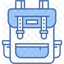 Mochila Bolso Escolar Articulos De Viaje Icono
