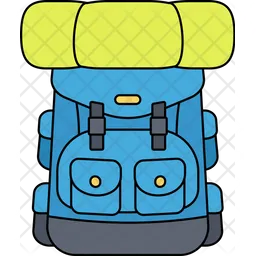 Mochila de senderismo  Icono