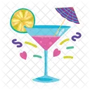 Mocktail Drink Juice Icon