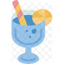 Mocktail Beverage Iced Icon