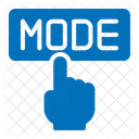 Mode Hand Gesture Icon