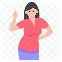 Mode-Modell-Avatar  Symbol
