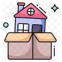 Model Home Model House Home Parcel Icon