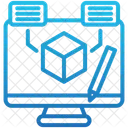 Model Version Simulation Prototype Icon