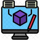 Model Version Simulation Prototype Icon