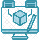 Model Version Simulation Prototype Icon