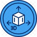 Modelado 3D  Icono