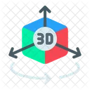 Modelagem 3d  Ícone