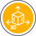 Modelagem 3d  Ícone