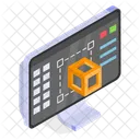 Modelagem 3d  Ícone