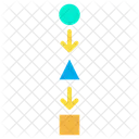 Componentes Data Diagram Ícone