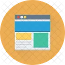 Web Page Modele Icon