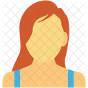 Modella Donna Signora Icon