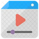 Video Modello Layout Icon