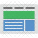 Web Pagina Layout Icon