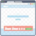 Blog Web Wireframe Web Web Design Icon