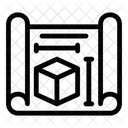 3 D Modul 3 D Modellierung 3 D Wurfel Symbol