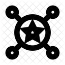 Modelo Estrella Ilustracion Icono