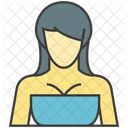 Mujer Avatar Personaje Icono