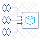 Modelo De Linguagem Ai Processamento De Linguagem Natural Geracao De Texto Ícone