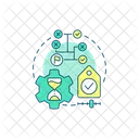 Tempo Terceirizacao Funcionario Icon