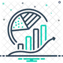 Modelo Estatistico Analise Grafico Ícone