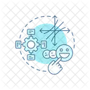 Tecnica De Gestion De Tareas Satisfaccion Del Cliente Modelo Kano Icono