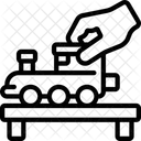 Modelo Trens Passatempo Ícone