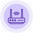 Modem Leitungssymbol Symbol