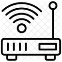 Modem Sans Fil Connexion Sans Fil Connexion Internet Icône