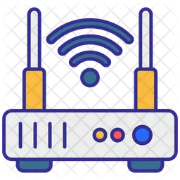 Módem wifi  Icono