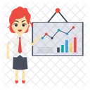 Prasentation Tafel Diagramm Symbol