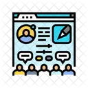Moderator Control Virtual Icon