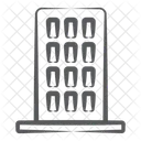 Modern Architecture Skyscraper High Rise Building Icon