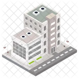 Modern Building  Icon