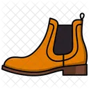 Footwear Icon Flat Style Symbol