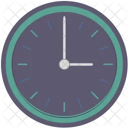 Modern clock  Icon