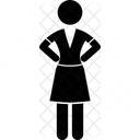 Modern Fashion Clothes Clothing Icon