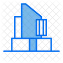 Modern House Home Building Icon