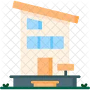 Modern House Building Home Icon