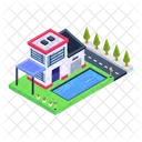 Modern House  Icon