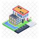 Modern House  Icon