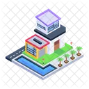 Modern House  Icon