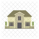 Modern House Home Building Icon